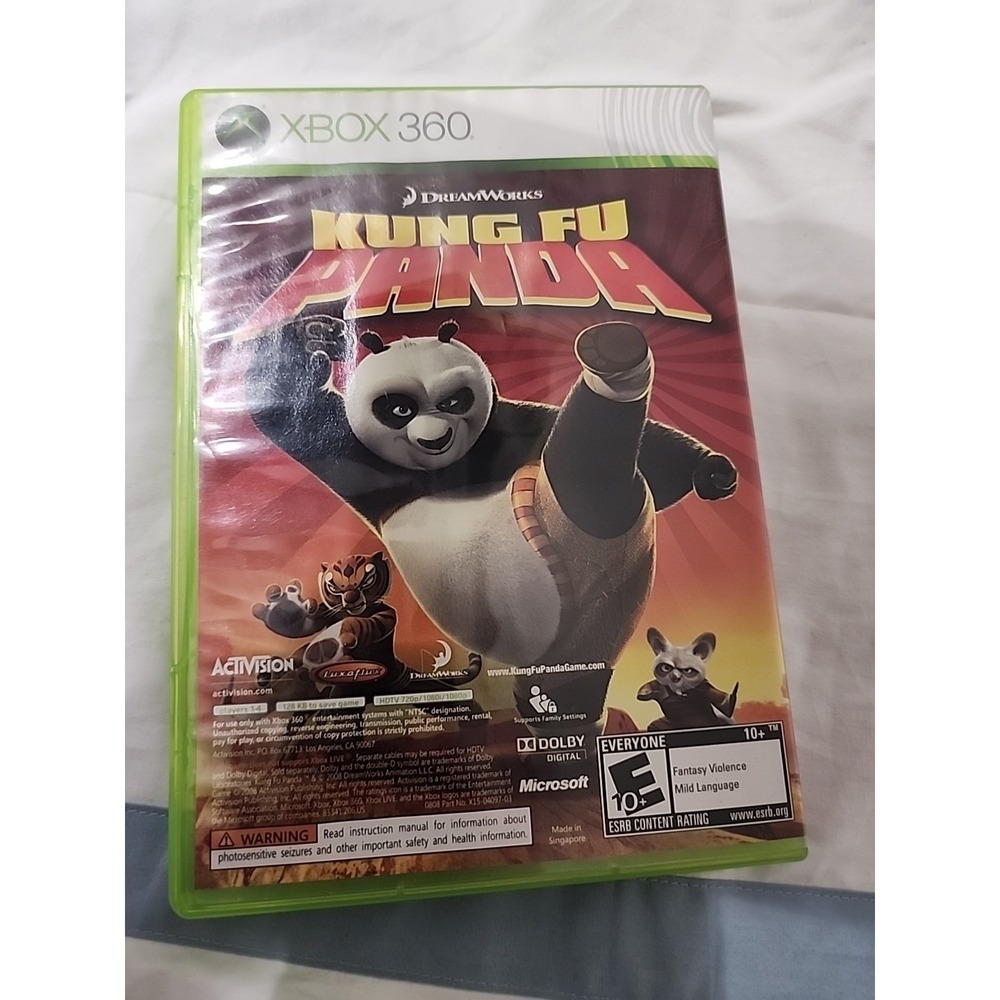 Kung Fu Panda -‎ Microsoft Xbox 360 With Manual Insert
